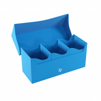 Ilustracja produktu Gamegenic: Triple Deck Holder 300+ XL - Potrójne Pudełko na Karty - Blue